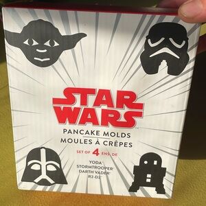 NIB Star Wars Pancake Molds
